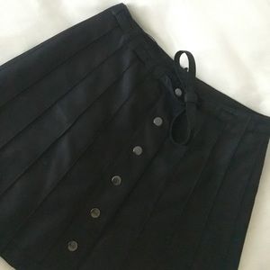 Free People Vegan Leather Skirt